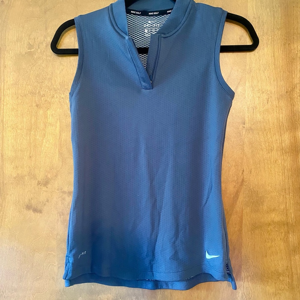 XS Nike DriFit Sleeveless Golf Top